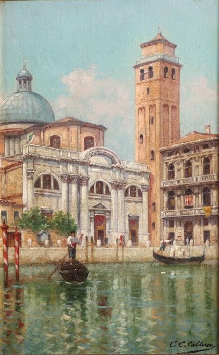 Charles-Clément CALDERON (1870-1906)
San Geremia, 