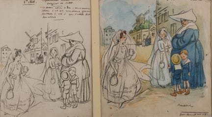 Francisque POULBOT (1879-1946) 
Les étapes de l’im
