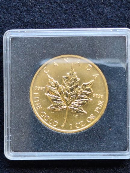 1 2012 Canadian 50-dollar yellow gold coin, Elizab