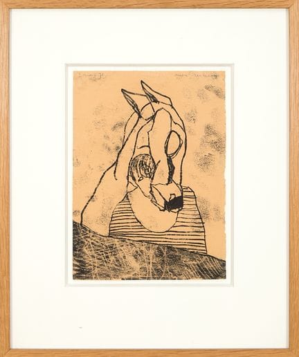 Max Neumann (born 1949)
Untitled, 1990; Monotype o