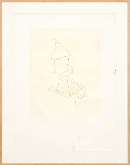 Yoshitomo Nara (born 1959)
Untitled (B.A.T., "read