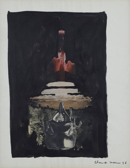 Claude Viseux (1927–2008)
Tree of Life, 1956; ink 