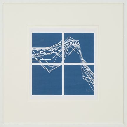 Vera Molnar (1924-2023)
Sainte Victoire en rectang