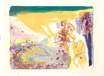 Asger Jorn (1914-1973)
Composizione in viola, aran