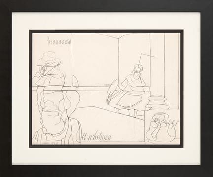 Valerio Adami (nato nel 1935)
Walt Whitman 1978 Ma
