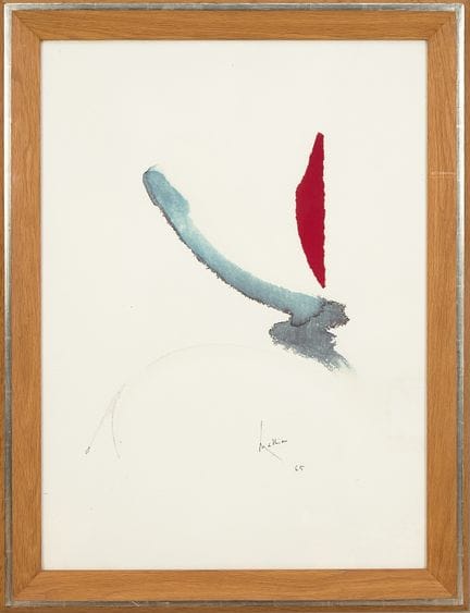 Georges Mathieu (1921-2012)
Composizione 1965 Inch