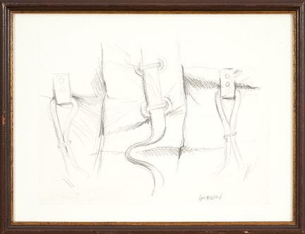 Peter Klasen (nato nel 1935)
"Sangles", 1980 circa
