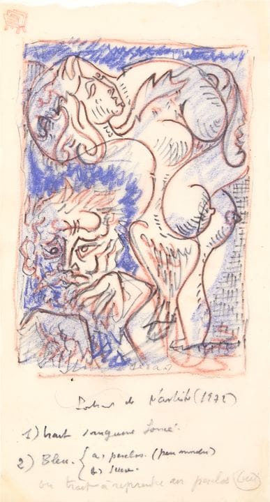 André Masson (1896-1987)
Ritratto dell'artista [di
