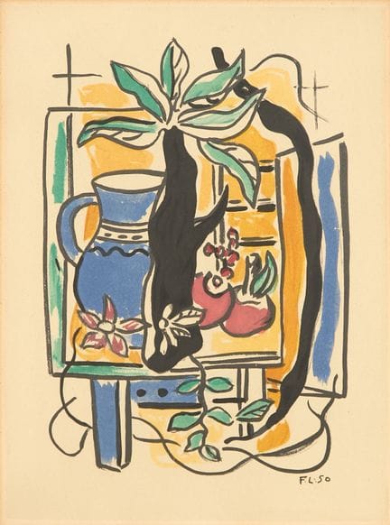Fernand Léger (1881-1955)
Nature morte [2 stampe] 