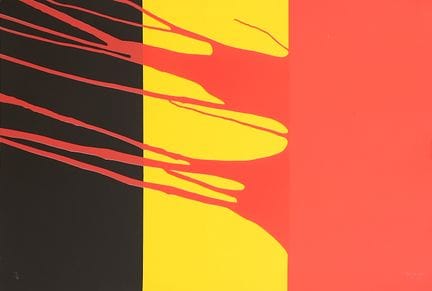 Gérard Fromanger (1939-2021)
Bandiera del Belgio, 