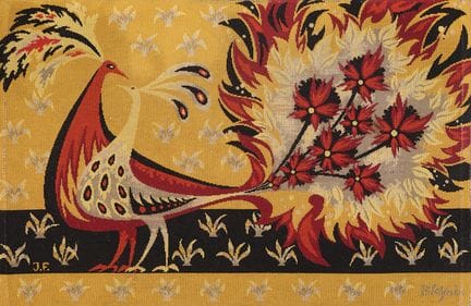 Claude Bleynie (1923-2016)
Tapisserie "Bouquet d'o