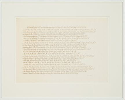 Vera Molnár (1924–2023)
„Brief meiner Mutter“ 1987