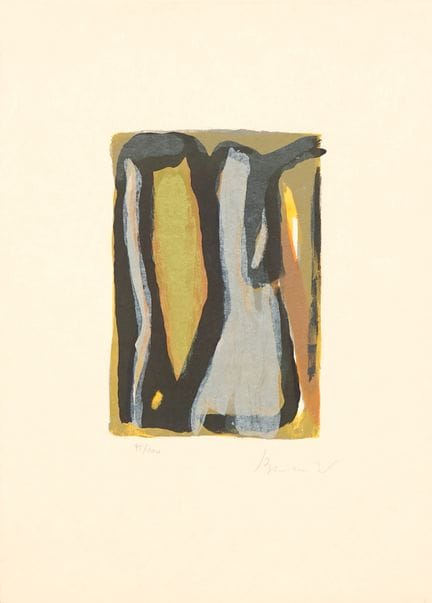 Bram Van Velde (1895-1981)
Oro antico  Litografia 