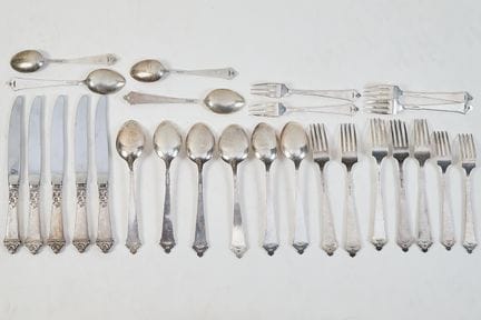 Norvegia
Servizio da tavola in argento 830‰ con mo