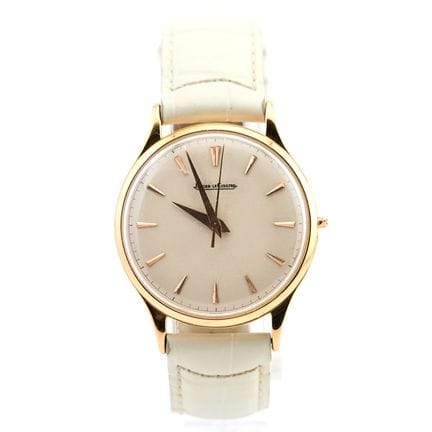 Jaeger Lecoultre
Montre  Boîtier rond en or jaune 