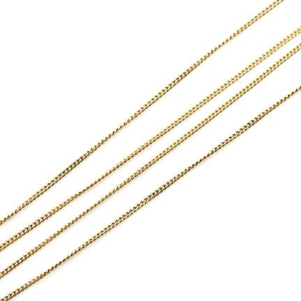 Catena  in oro giallo 18 K (750‰)
Peso netto 4,93 