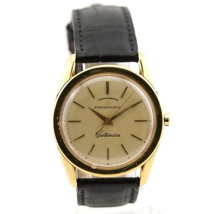 Eterna-Matic
Montre centenaire  Boîtier rond en or