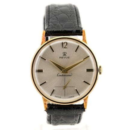 Revue
Montre Centenaire circa 1960 Boîtier rond en