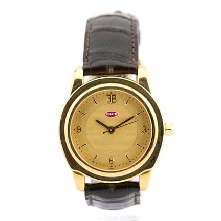 Bugatti
Montre ref. EB 1002  Boîtier rond en or ja
