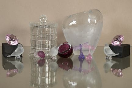 Daum, Lalique, Rosenthal, Saint Louis, cristallo d