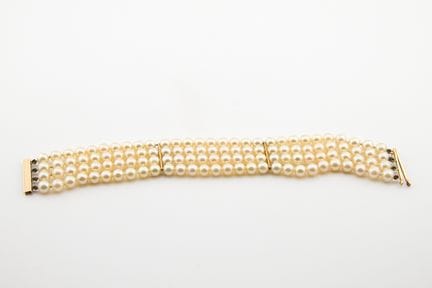 Bracciale  Montatura in oro giallo 18 K (750‰) con