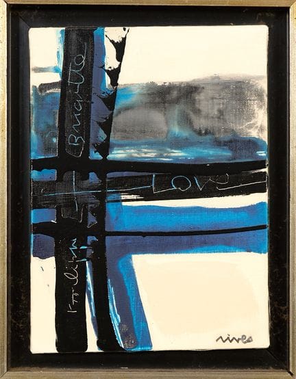 Jean-Pierre Rives (né en 1952)
Composition  Acryli