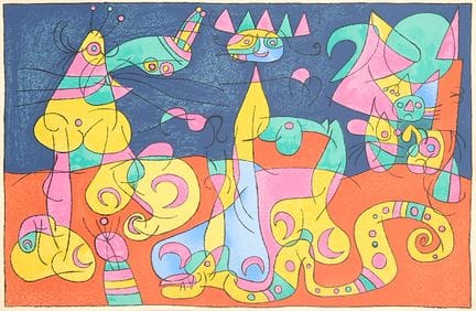 Joan Miró (1893-1983)
La Revue, planche IV de la s