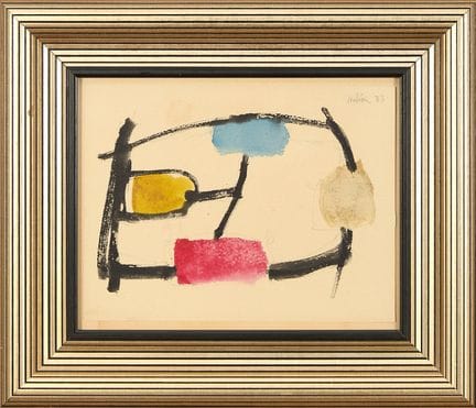 Jean Hélion (1904-1987)
Composition 1933 Aquarelle