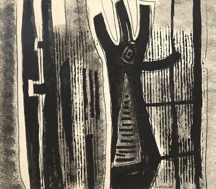 Raymond Guerrier (1920-2002)
Sans titre  Encre sur