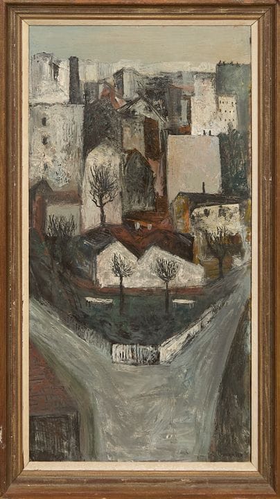 Raymond Guerrier (1920-2002)
Le Jardin public  Hui
