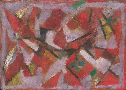 Oscar Gauthier (1921-2009)
Composition 1951 Huile 