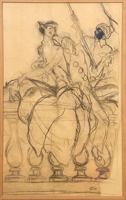 Jean-Gabriel Domergue (1889-1962)
Fête vénitienne,