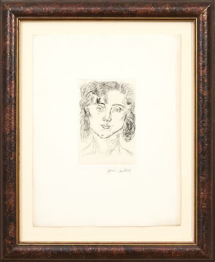 Henri Matisse (1869-1954)
Portrait de la fille de 