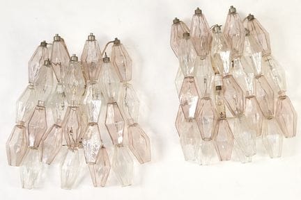 Carlo Scarpa (1906-1978) per Venini
3 applique Pol
