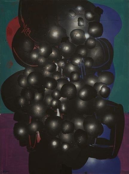 Ladislas Kijno (1921-2012)
Composition 1970 Huile 