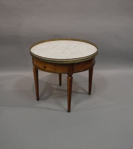 Couchtisch „Bouillotte“ aus Mahagoni und Mahagoni-