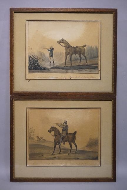 D'après Levachez: "Troisième suite de chevaux" et 