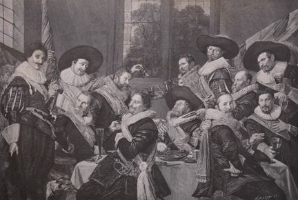 D'après Frans Hals: "Banquet des officiers de Haar