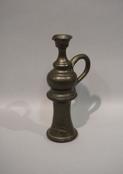 Jean Marais (1913–1998): Krug aus schwarzer, glasi