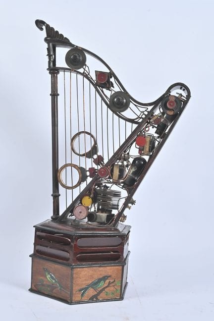 Radio Harpe
Ricevitore a batteria con due induttan