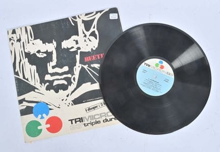 Disque vinyle 33 t (Beethoven ). Noté sur la poche