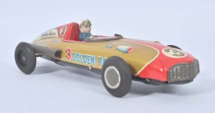 Japon, Nishimura, Golden racer n°3, 
voiture de co
