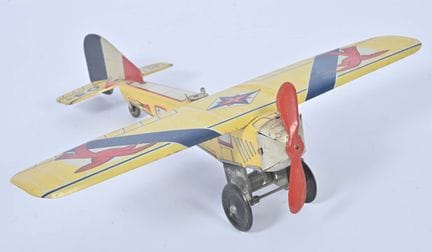 JML, aereo ML 03 ad elica, 
struttura in lamiera l