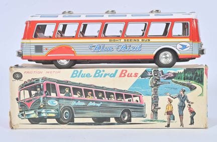 Japon, Modern Toys, Blue Bird Bus, 
bus de tourism