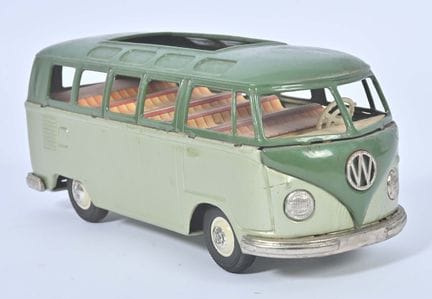 Japon, Bandaï, combi micro-bus Volkswagen, 
à fric