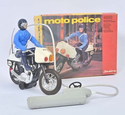 Joustra, ref. 2801, Moto Police, 
électrique filog