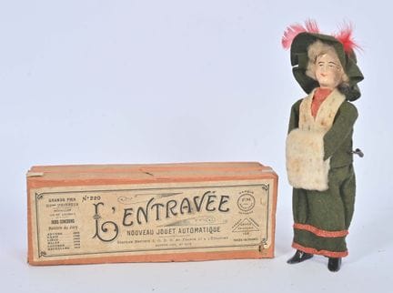 Fernand Martin, "L'Entravée", 
giocattolo meccanic