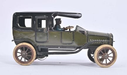Germania, coupé chauffeur
in lamiera litografata n