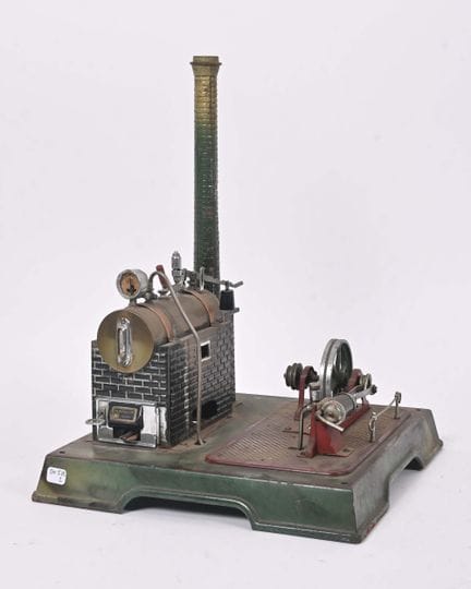 Märklin, machine à vapeur
à chaudière horizontale 