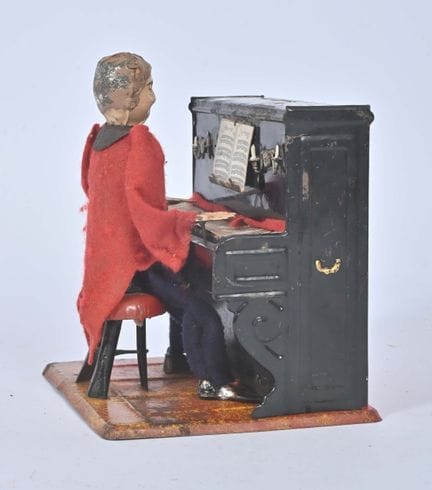 Fernand Martin, "Il pianista"
giocattolo meccanico